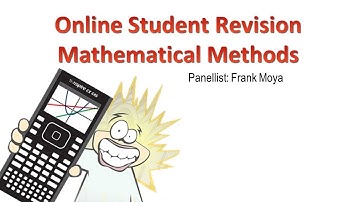 Mathematical Methods Online Exam Revision with TI-Nspire