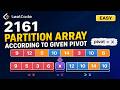 Leetcode 2161. Partition Array According to Given Pivot