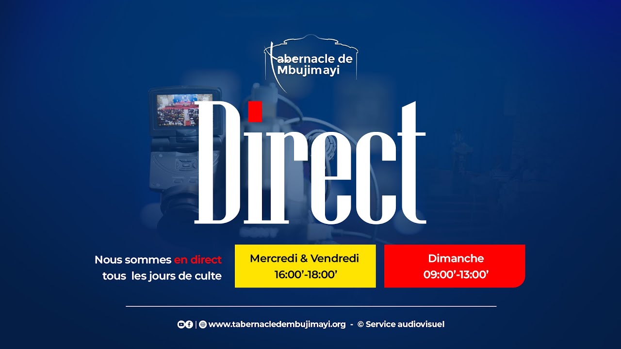 CULTE DU MERCREDI 25.02.2026 | QUEL GENRE DE BOIS ETES-VOUS? | DIACRE MARLIN NTAMBUE