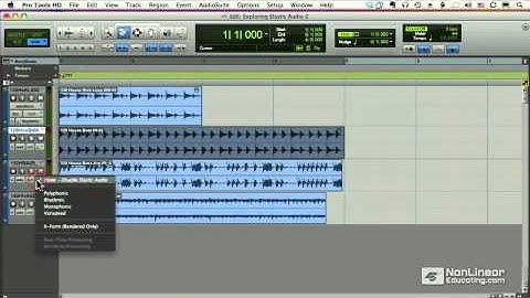 Pro Tools 205: Elastic Audio - 05. Enabling Elastic Audio