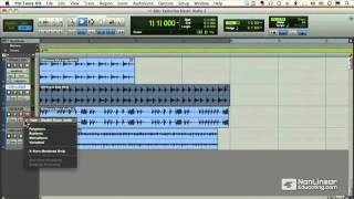 Pro Tools 205: Elastic Audio - 05. Enabling Elastic Audio