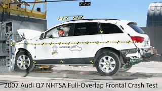2007-2015 Audi Q7 (4L) NHTSA Full-Overlap Frontal Crash Test