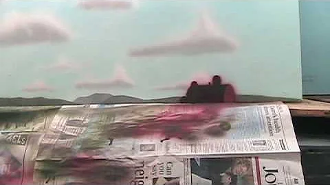 Painting a Backdrop Using an Airbrush: Part 5