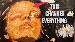Easy Underpainting in Oils: You NEED to Try This