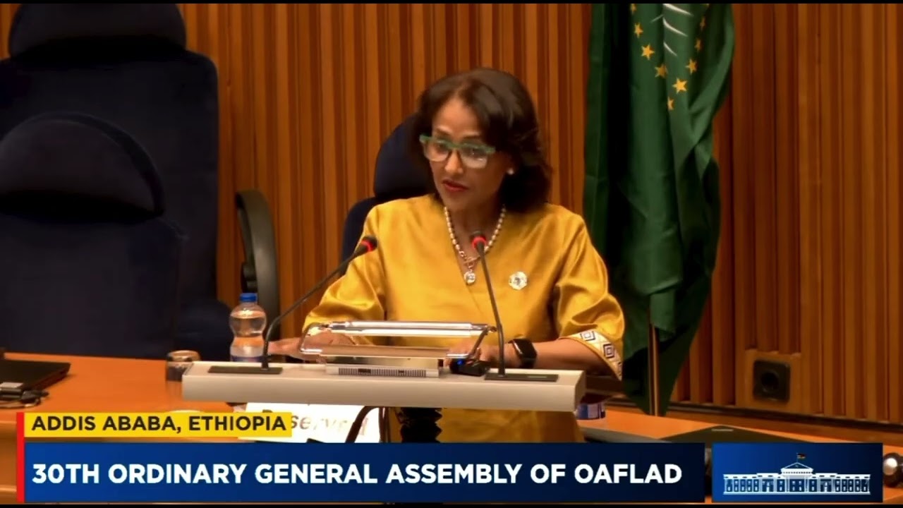 Keynote address by Professor Senait Fisseha | Open Session / OAFLAD 30th General Assembly