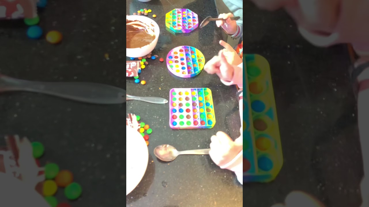 Pop it chocolate challenge(تحدي شوكولا البو بت@)Shorts