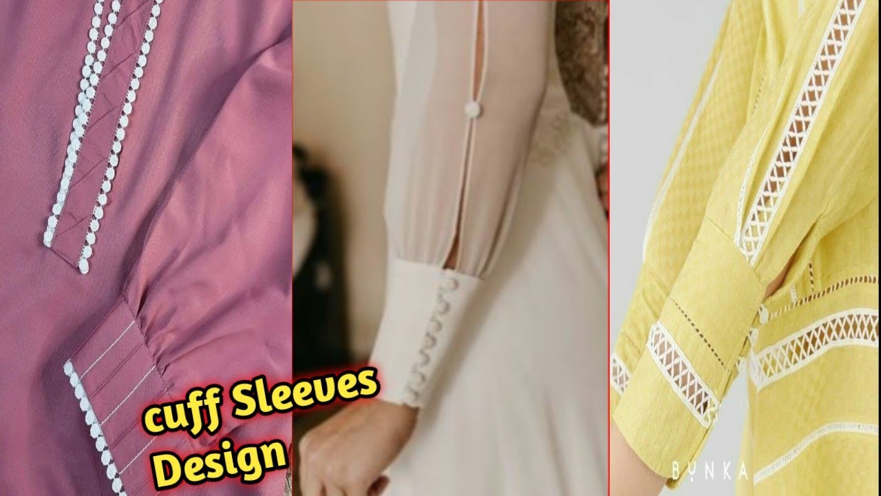 Cuff Sleeves Design/Cuff Sleeves with button YouTube