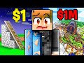 1 vs 1000000 rollercoaster in minecraft