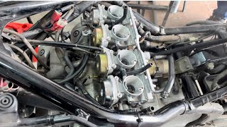 Yamaha XJ 600 Diversion - projekt część 6 - odpalanie, nierówna praca silnika by Piston Garage 213 views 2 months ago 3 minutes