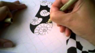 Zentangle Pattern Samplers 2 | For Beginners - Part 1