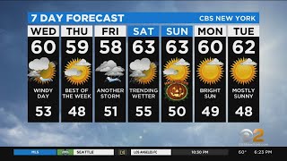 New York Weather: CBS2 10/26 Evening Forecast at 6PM
