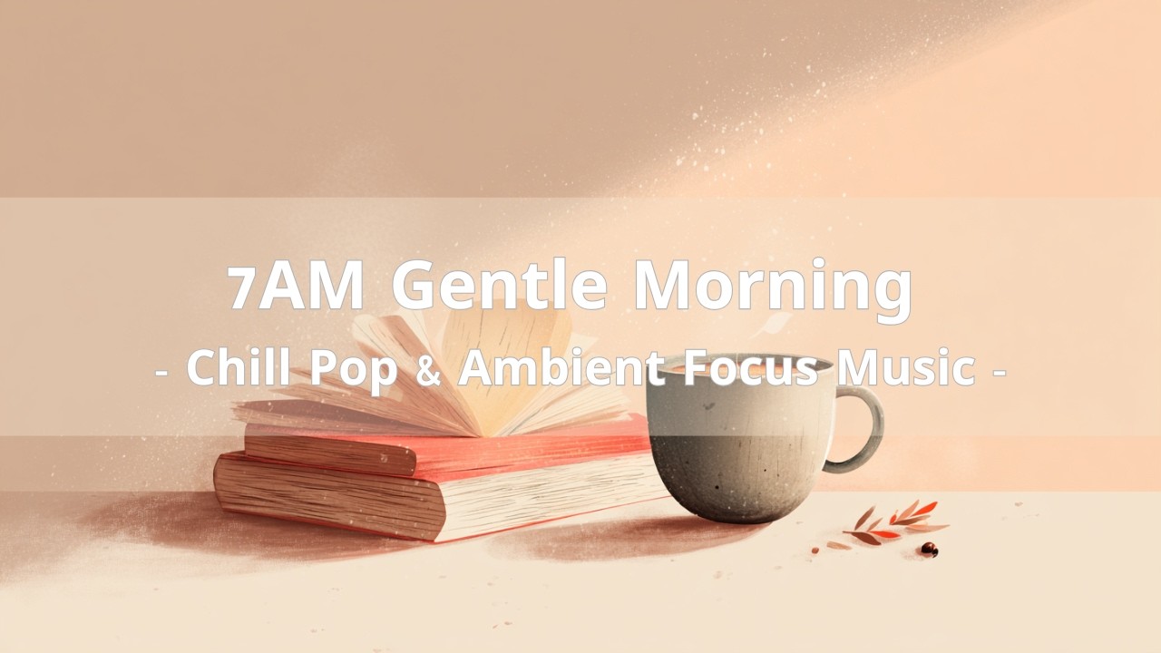 【7AM Gentle Morning】  Chill Pop & Ambient Focus Music