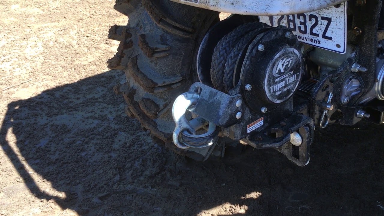 KFI tiger tail, the ultimate towing accessory for your ATV or UTV YouTube