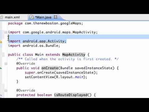 Android Application Development Tutorial   131   Displaying the MapView