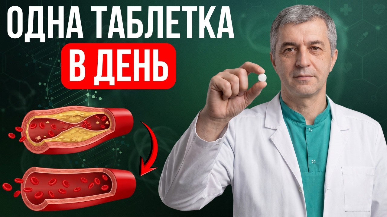 КАК принимать АСПИРИН для очистки СОСУДОВ? Полная ИНСТРУКЦИЯ по ПРОФИЛАКТИКЕ !