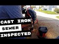 CAST IRON SEWER INSPECTION WITH RIDGID SEESNAKE