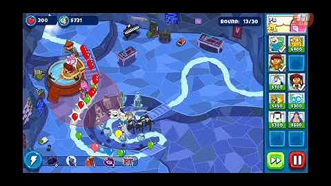 Bloons Adventure Time - Chamber of the Frozen Blades - Normal