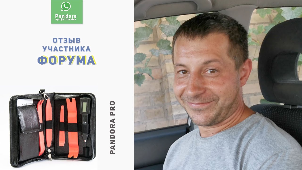 Монтажный набор для снятия пластиковых деталей салона pandora pro