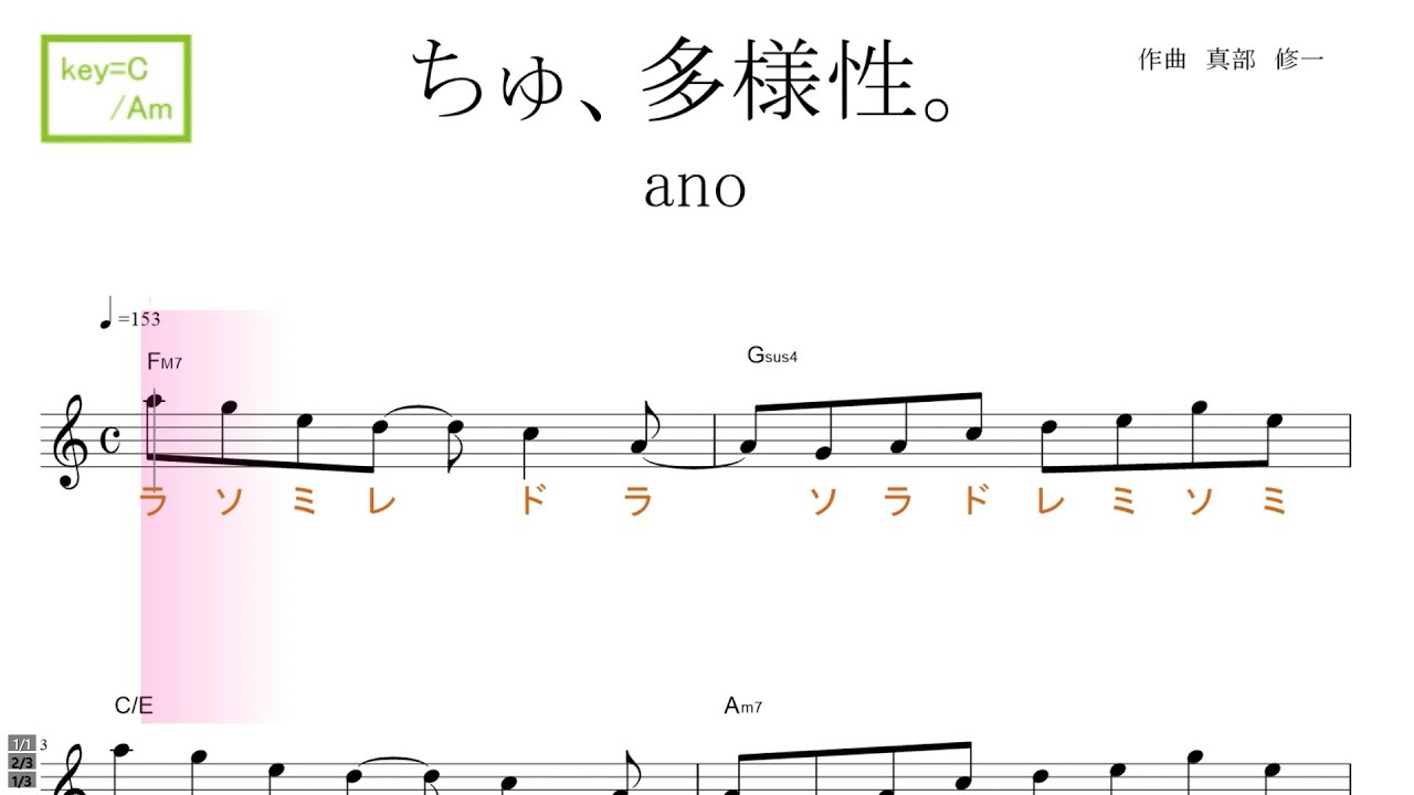 ちゅ、多様性。（ano) TVアニメ「チェンソーマン」第7話エンディング