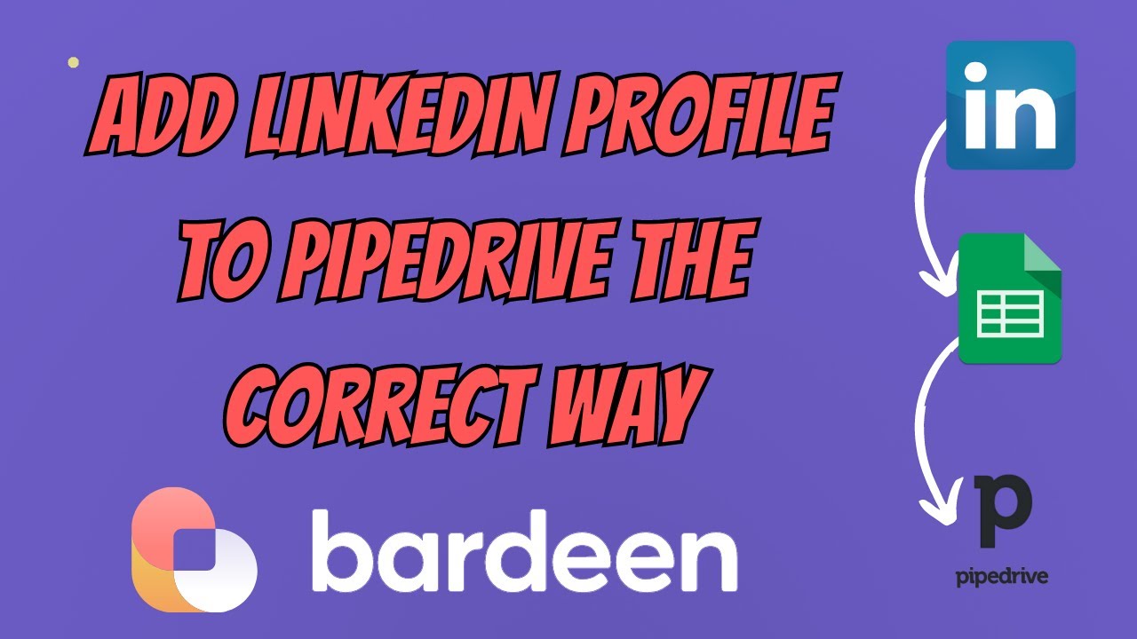 How To Add Only Unique LinkedIn Profile Entries To Pipe Drive With how-to-add-only-unique-linkedin-profile-entries-to-pipe-drive-with