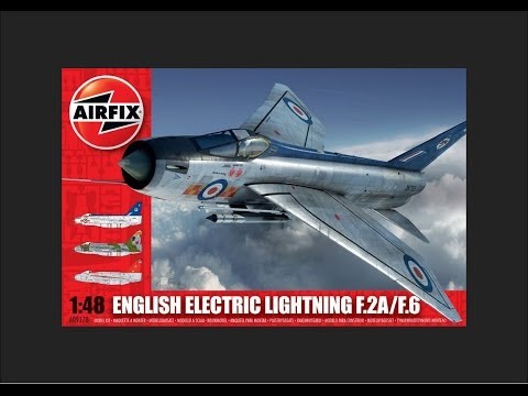 Airfix 1/48 English Electric Lightning F.2A/F.6 Scale Model Review