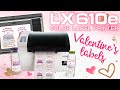 Produce your own Valentine's Day sticker! Print + contour cut with LX610e Pro