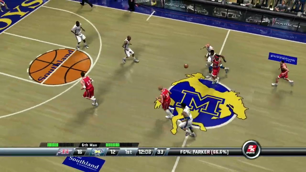 Southland game- Nicholls State (9-10) @ McNeese State (3-15)