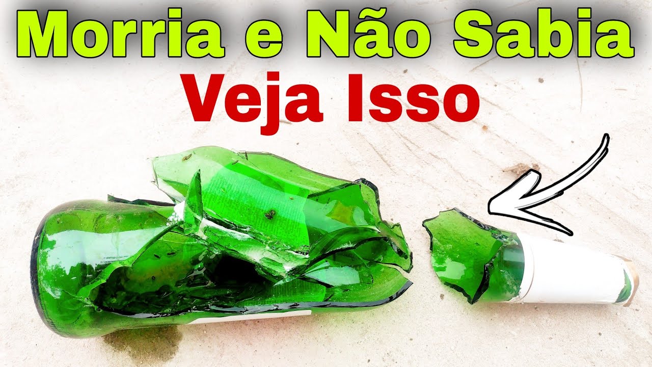Gênio ou Louco - Olha o que Fiz Usando Garrafa de Vidro Quebrado - Vai Viralizar Veja
