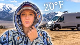 Van Life WINTER Prep | Staying Warm with a WOOD STOVE!
