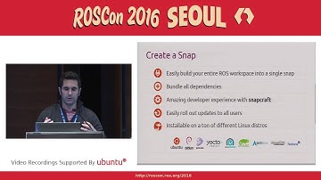 ROSCon 2016 Seoul Day 1 Lightning Talk   How to deploy your ROS project