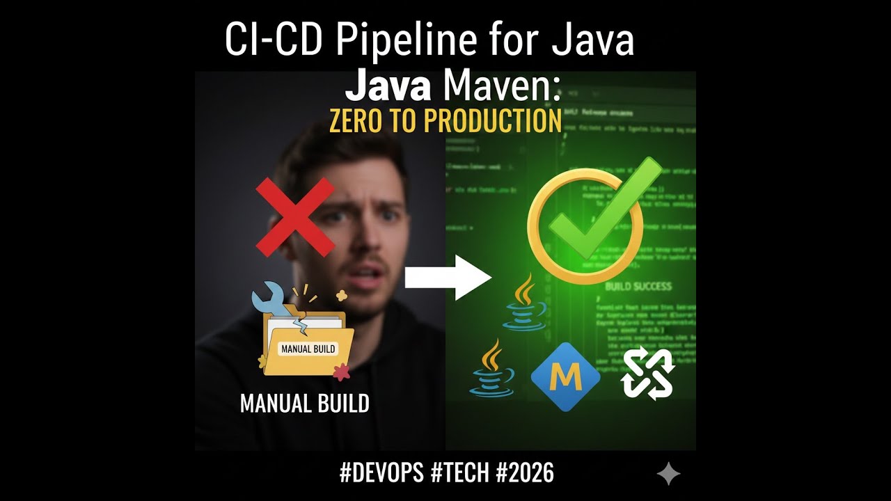 "Master GitHub Actions: Build a Full Java CI/CD Pipeline in 10 Minutes"