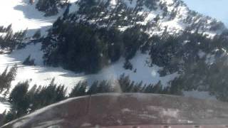 Float Plane Approach to Lake Isabel