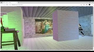 Three.js to build a virtual museum walk through 2