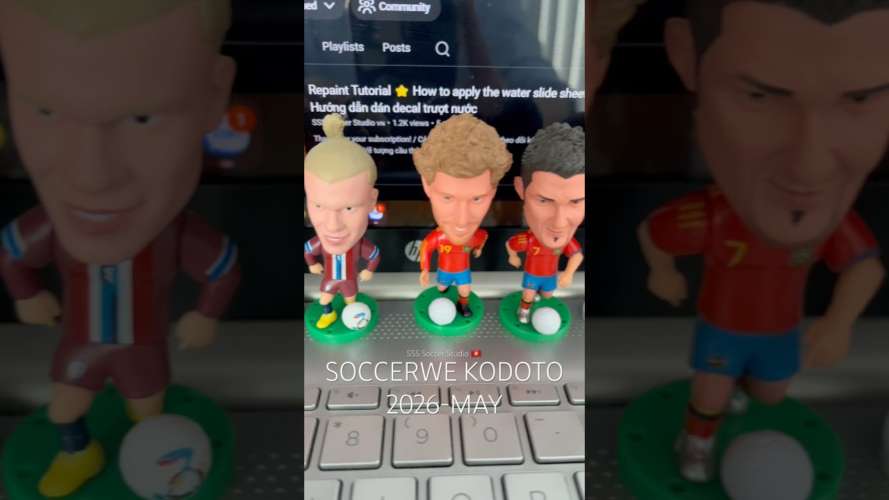 Soccerwe Kodoto update 2026-May football figures toy #shorts - YouTube