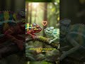 "УДИВИТЕЛЬНО! 🦎 Хамелеоны Меняют Цвет НЕ ДЛЯ Маскировки? Шокирующий Факт!" #shorts