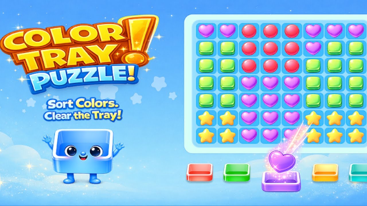Color Tray Puzzle Game Mobile Gameplay Android