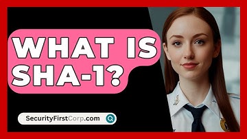What Is SHA-1? - SecurityFirstCorp.com