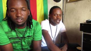 Seh Calaz ,Mega B,Young G And Power Rasta Studio Frestyle