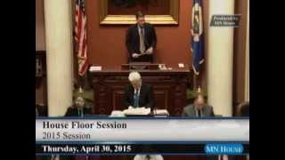 House floor session  4/30/15 - part 1