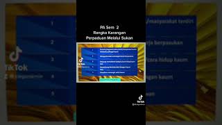 PA Sem 2 Karangan Perpaduan Melalui Sukan