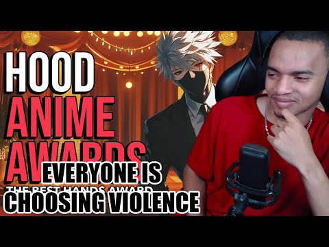 HOOD ANIME AWARDS: BEST HANDS AWARDS REACTION