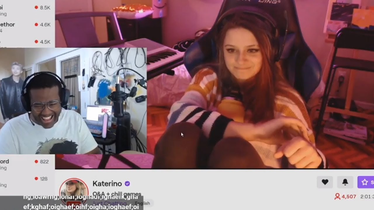 TWOMAD RAIDS KATERINO'S FIRST STREAM BACK *SHE SAYS THE N-WORD*