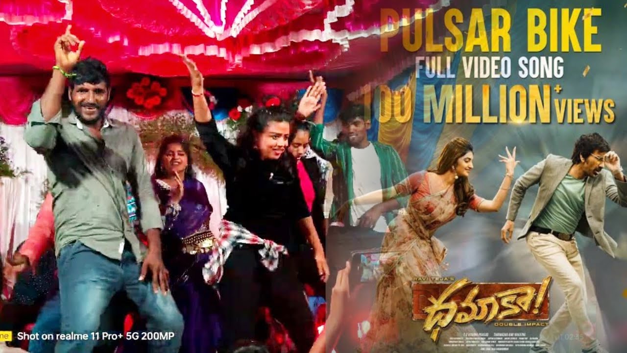 Pulsar Bike Song | Dhamaka | Sreeleela | Bheems Ceciroleo #viral # ...