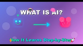 What is Artificial Intelligence (AI) and How Does It Learn? | Simple Explanation for Beginners