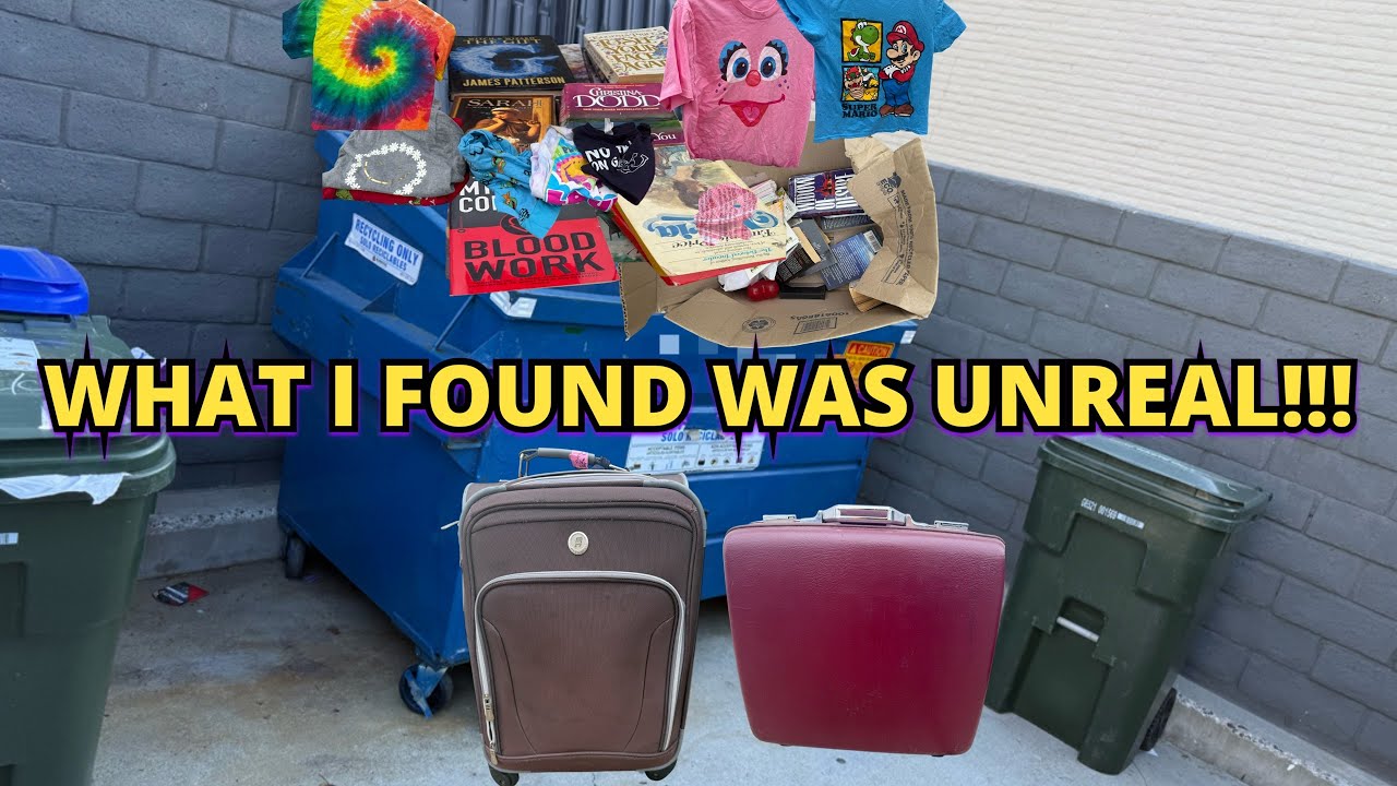 РЫТЬЕ В МУСОРНЫХ КОНТЕЙНЕРАХ В САМОМ БОГАТОМ РАЙОНЕ... ТО, ЧТО Я НАШЕЛ, БЫЛО НЕРЕАЛЬНЫМ!