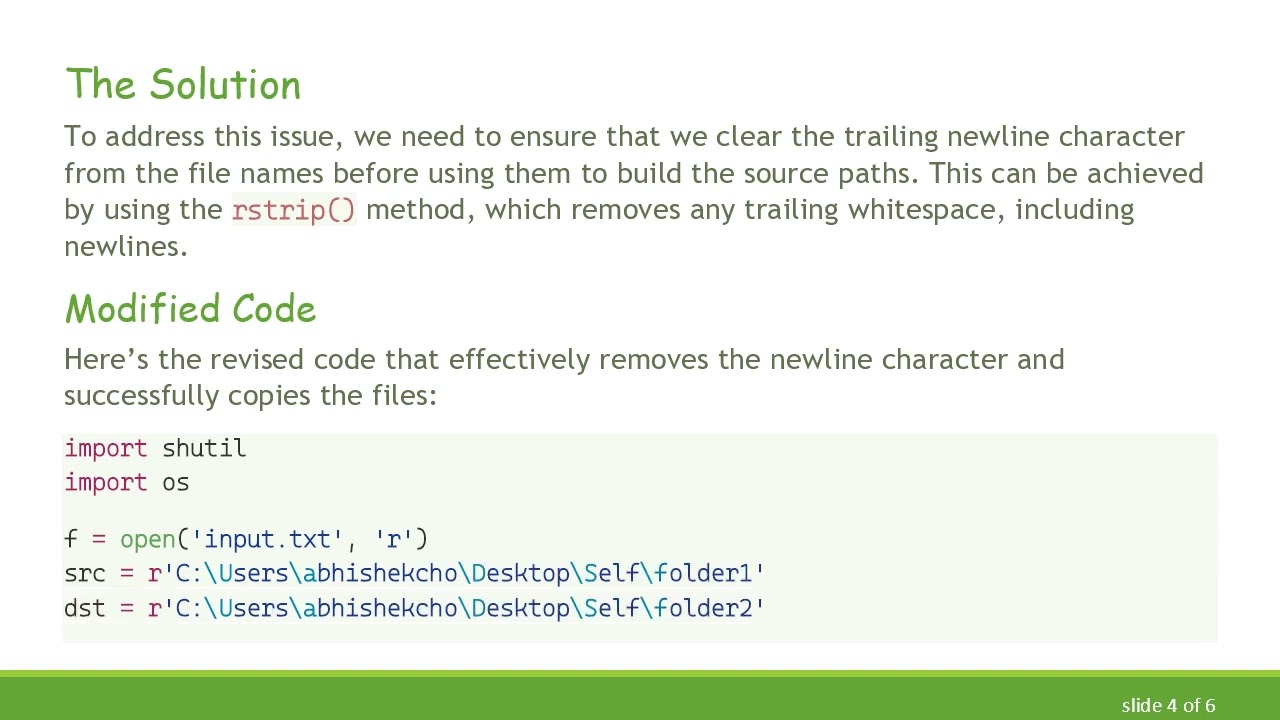 How to Copy Files Using Python with Names from a Text File
