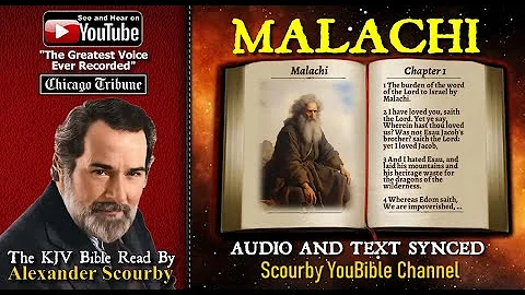 39 | Book of Malachi | Read by Alexander Scourby | The GREATEST VOICE Ever Recorded!