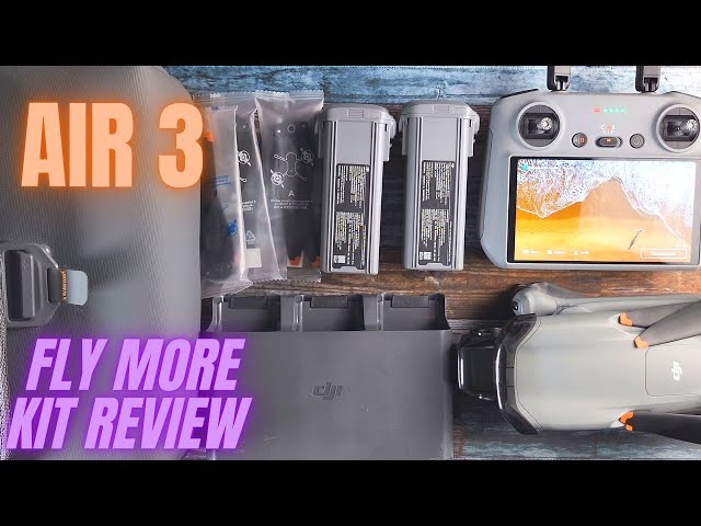 DJI AIR 3: FLY MORE KIT REVIEW - Great But One Big Issue! 