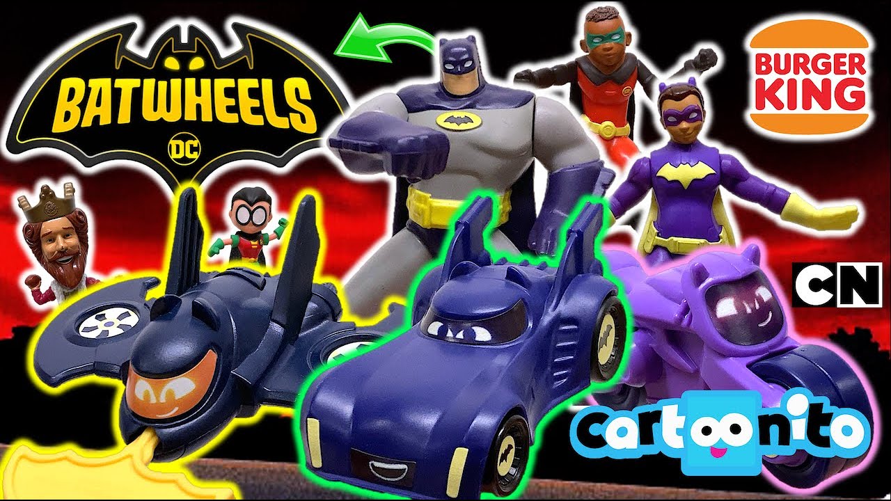 BATWHEELS - Colección de Burger King | Batman DC Comics - TOY SHOTS (2025)