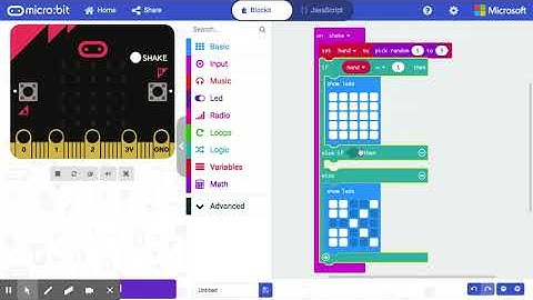 Microsoft MakeCode for micro:bit